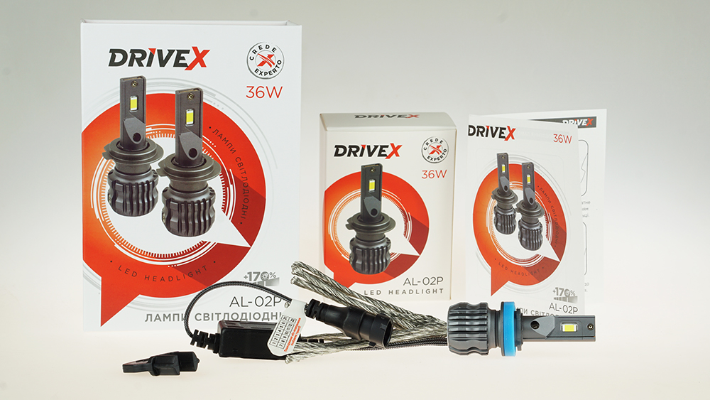 AL-02P H11 5000K LED к-т.